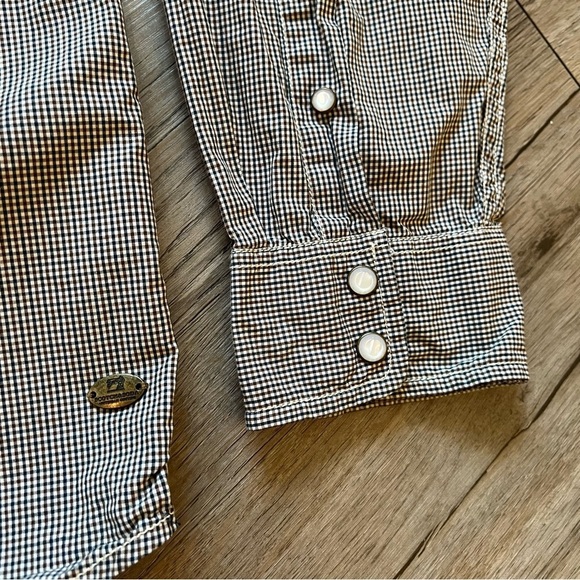 Scotch & Soda Men’s LS Snap Button Up Shirt - Picture 3 of 6